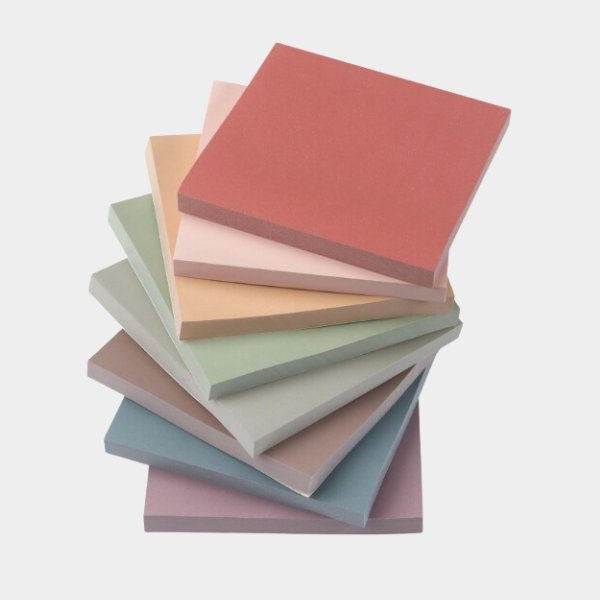 office-4.jpg Sticky Notes 3x3 Self-Stick Notes Pads with 8 Morandi Colors, Easy to Post for Office, School - Image 1